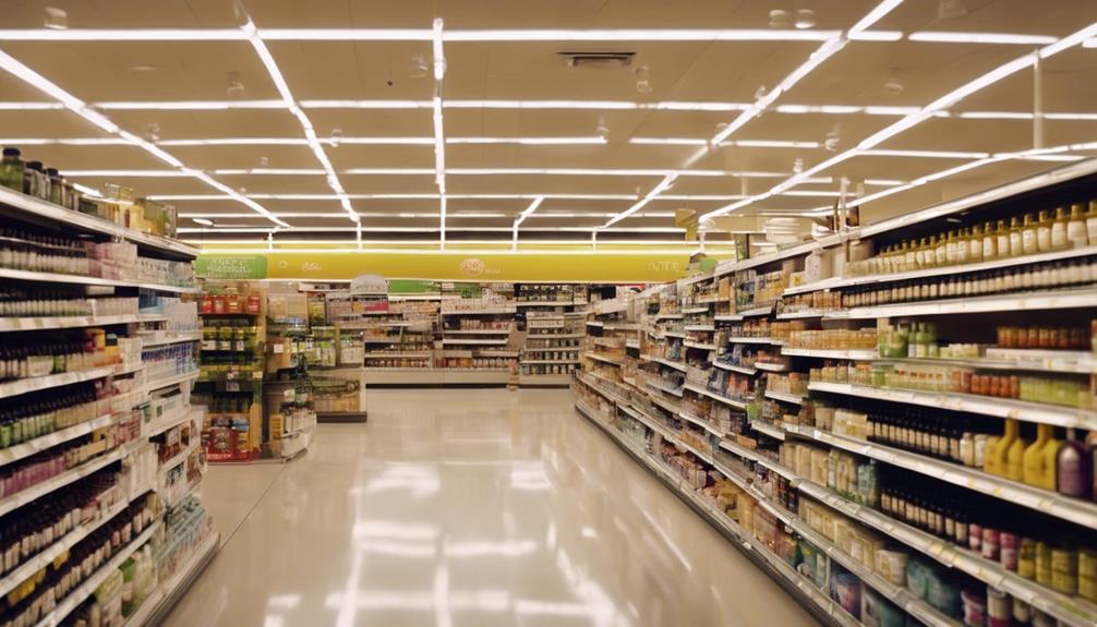 aisle location in supermarket