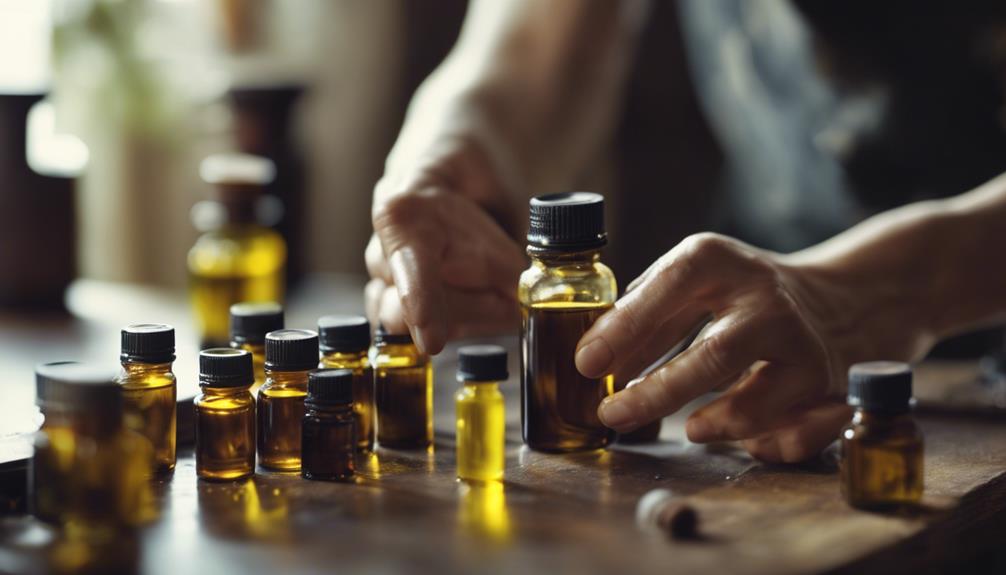 applying castor oil topically