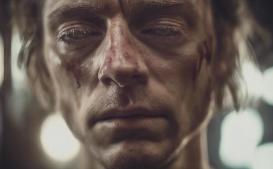 blindness risk from castor oil