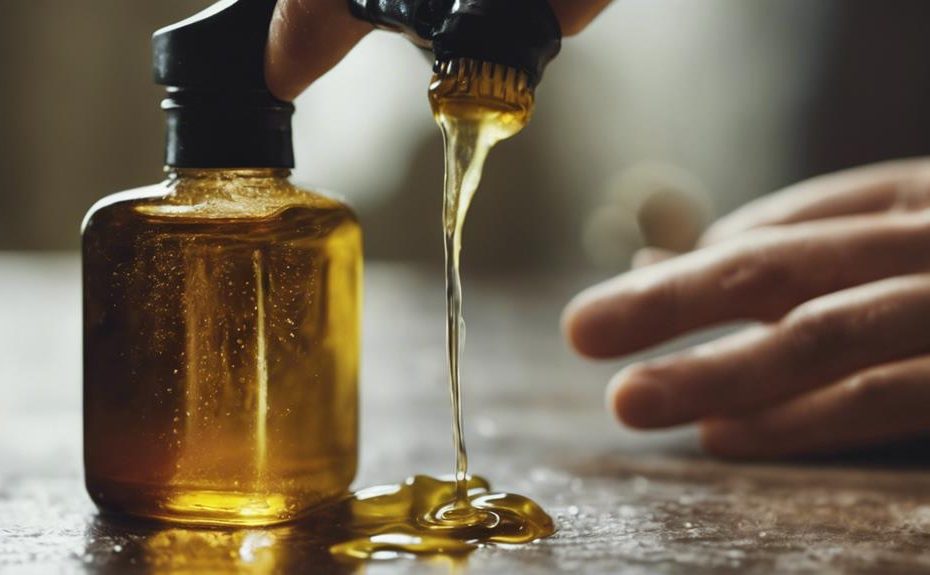 castor oil and shampoo