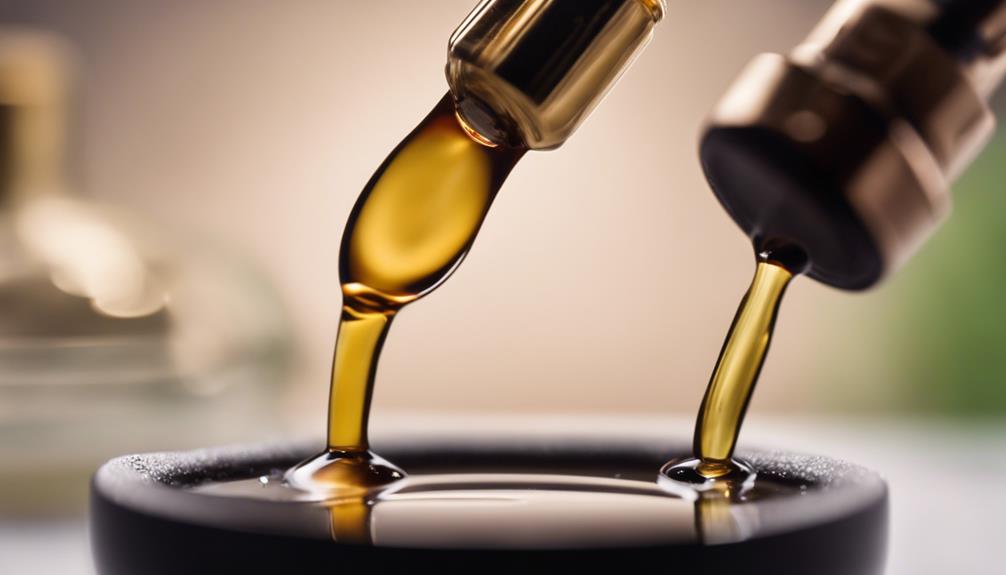 castor oil application frequency