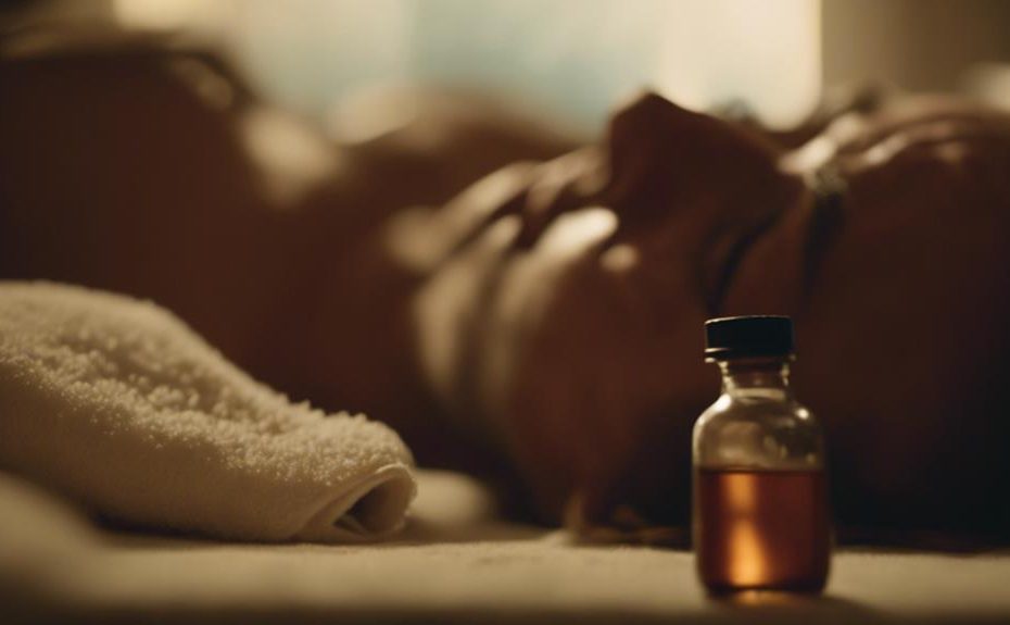 castor oil belly button