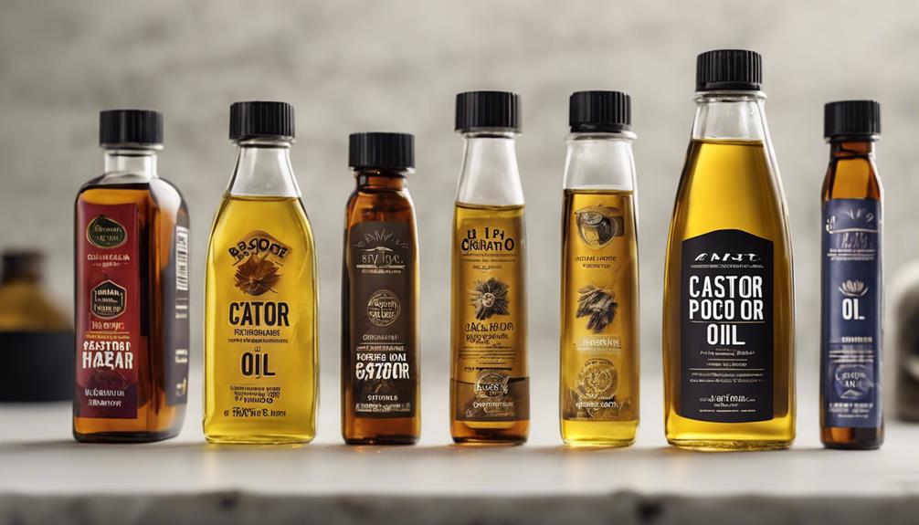 castor oil brand analysis