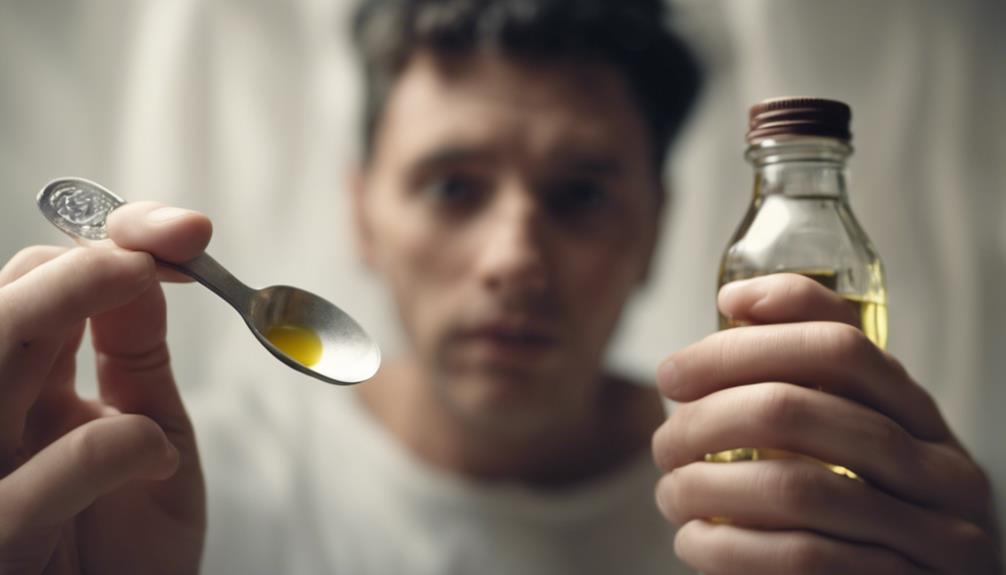 castor oil consumption rules