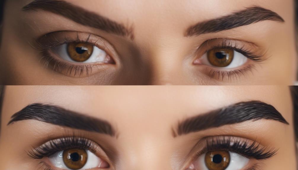 castor oil eyebrow growth