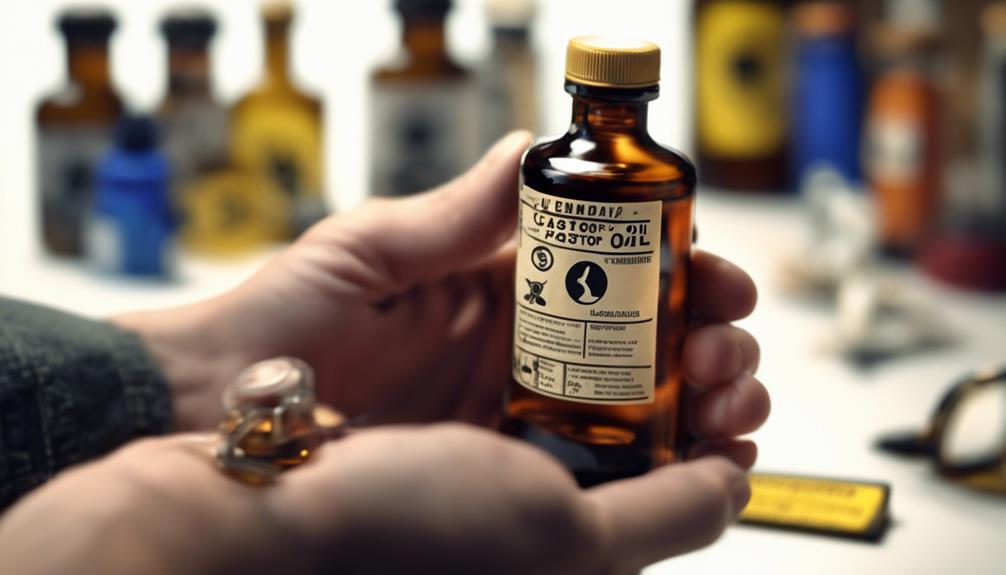 castor oil safety measures