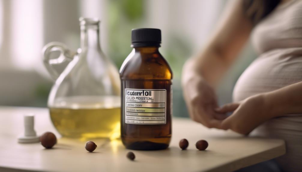 castor oil safety measures