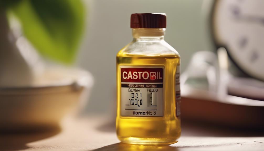 castor oil storage tips