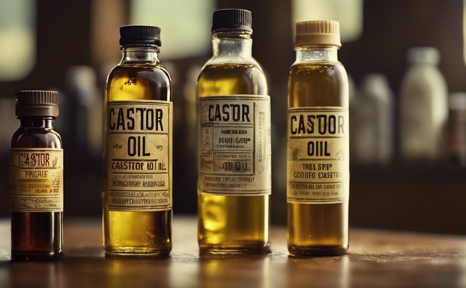 consumable castor oil types