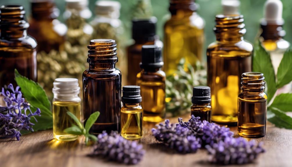 distinguishing between essential oils