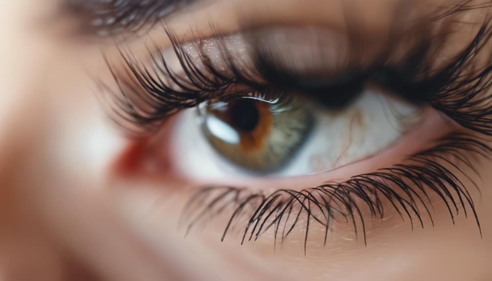 enhancing eyelashes with castor oil