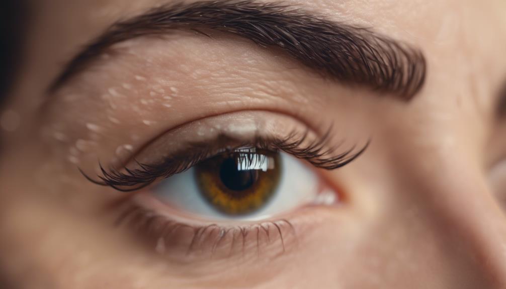 eyebrow growth with castor oil