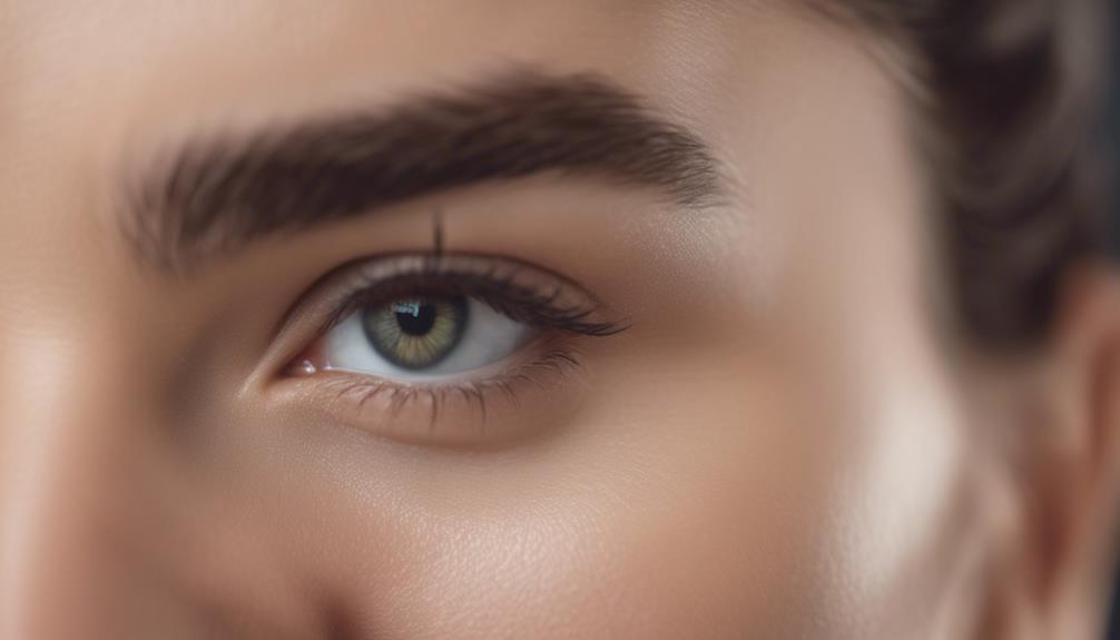 eyebrow growth with castor oil