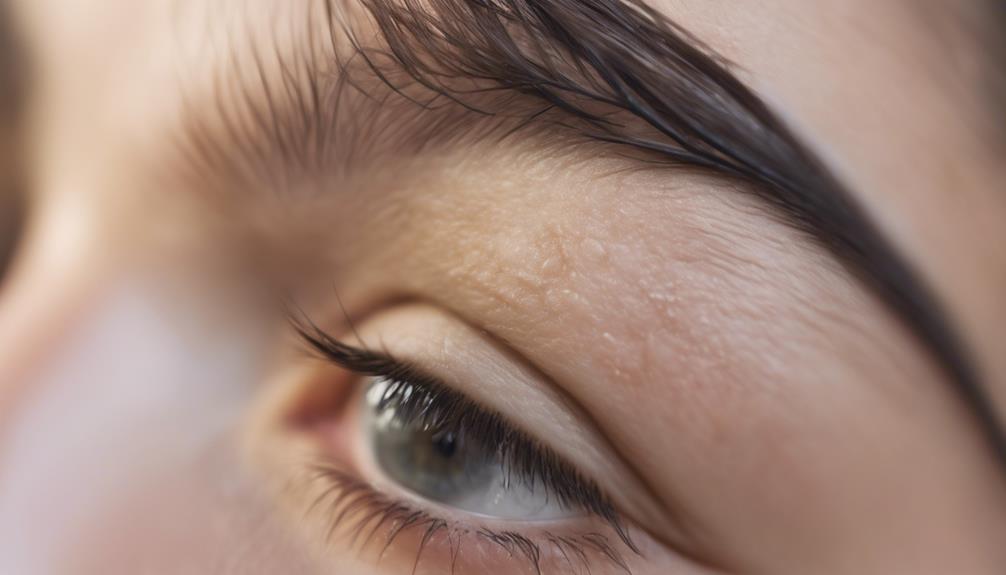 eyebrow growth with castor oil