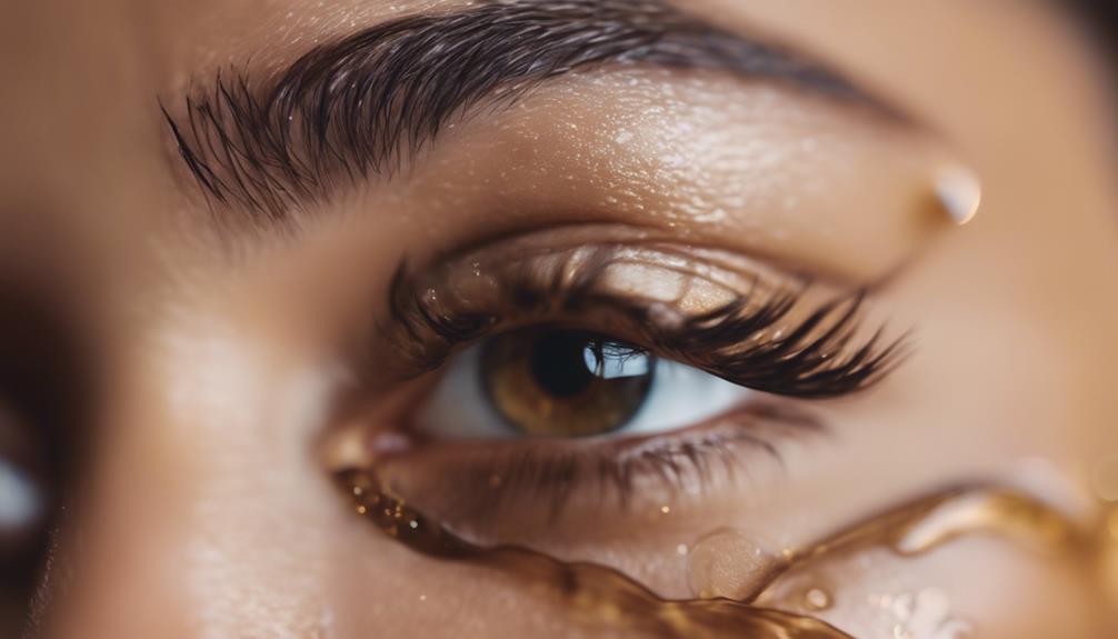 eyebrow growth with castor oil