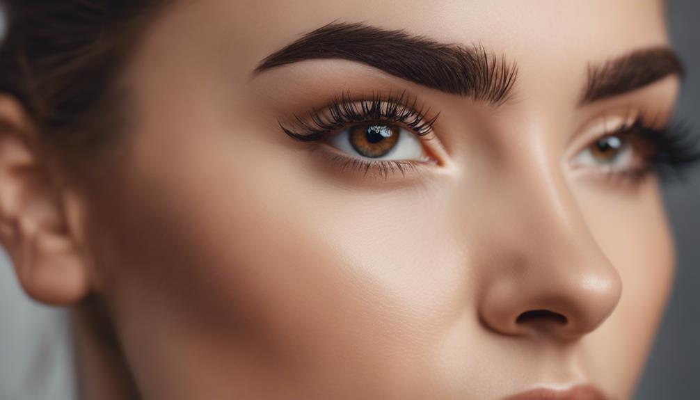 eyebrow growth with castor oil