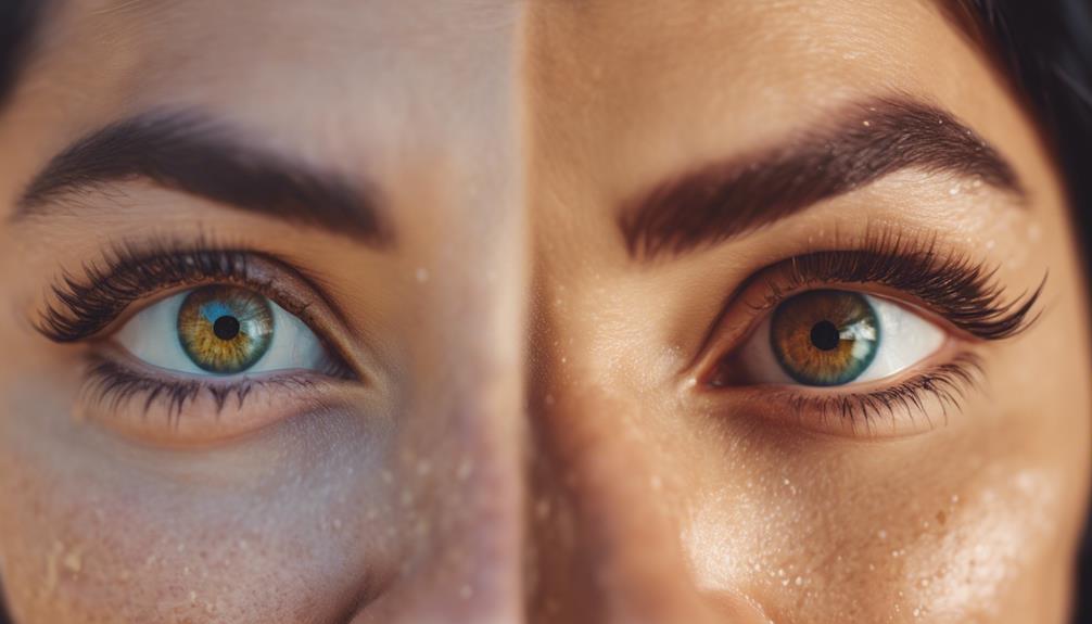 eyebrow growth with castor oil