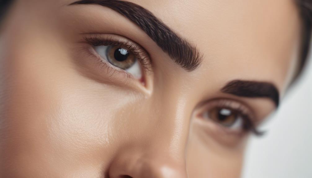 eyebrow growth with oil