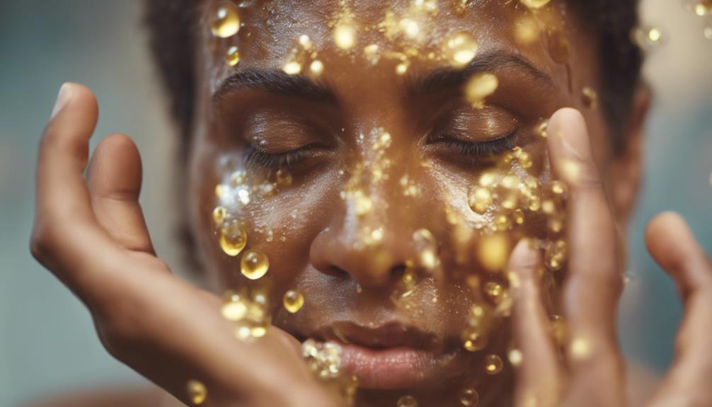 facial application of castor oil