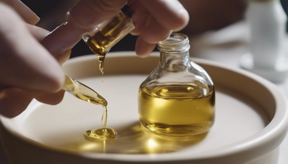 hairline care with castor oil