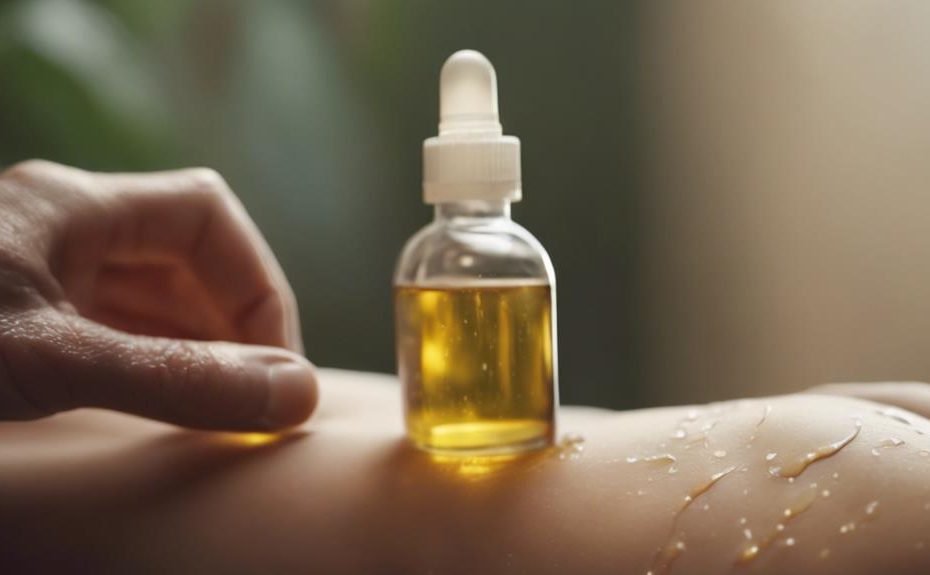 healing scars with oil