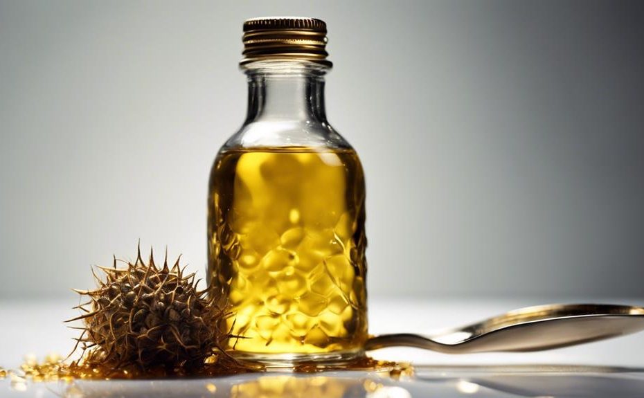 ingesting castor oil risks