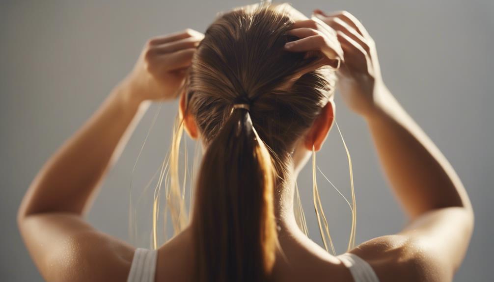 massage oil distribution technique