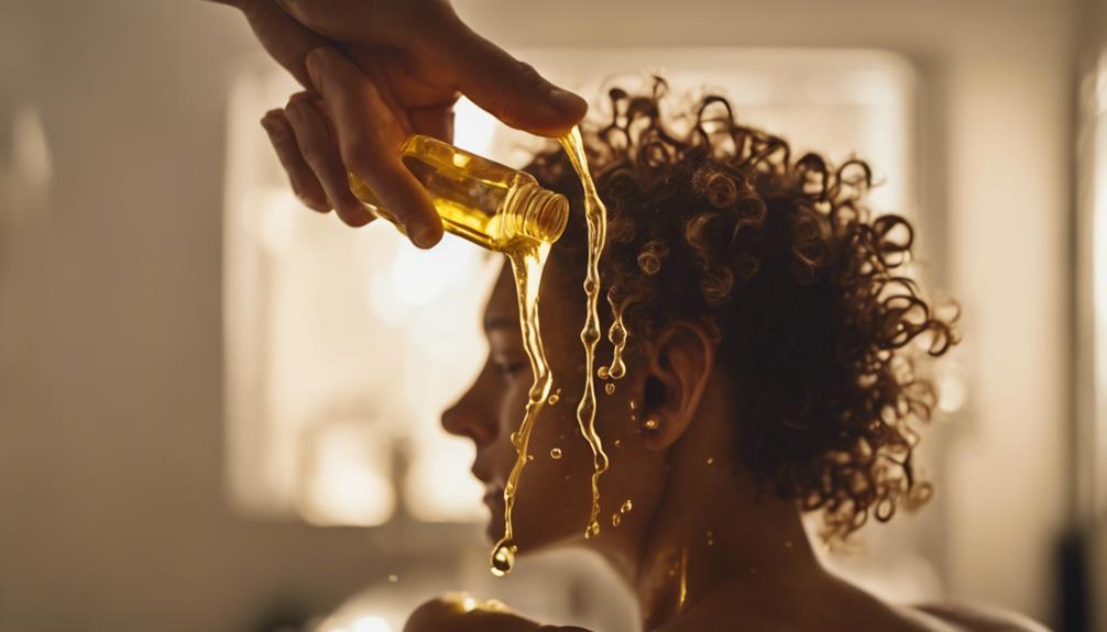 nourish hair with castor oil