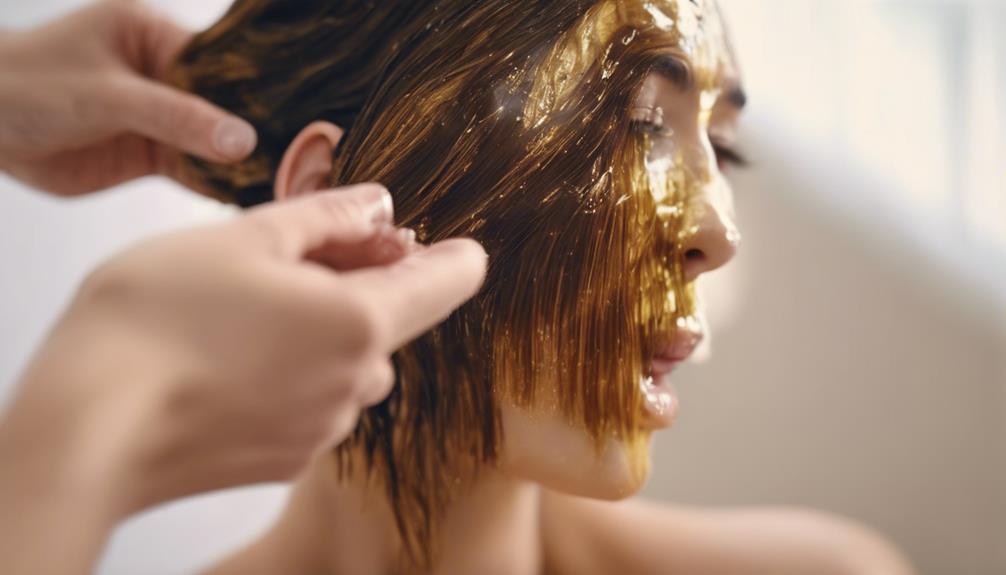 nourish hair with castor oil