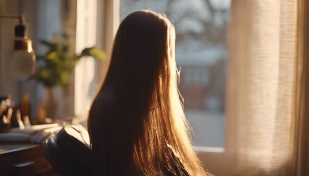 nourishing hair with castor oil