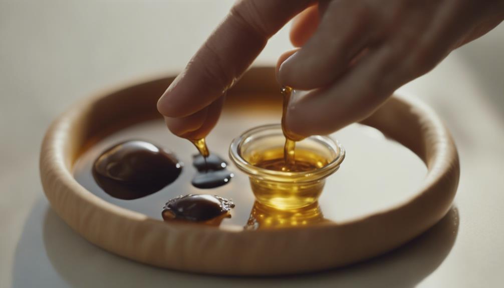 nourishing hair with castor oil