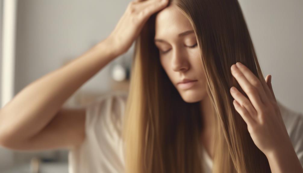 nourishing hair with oil