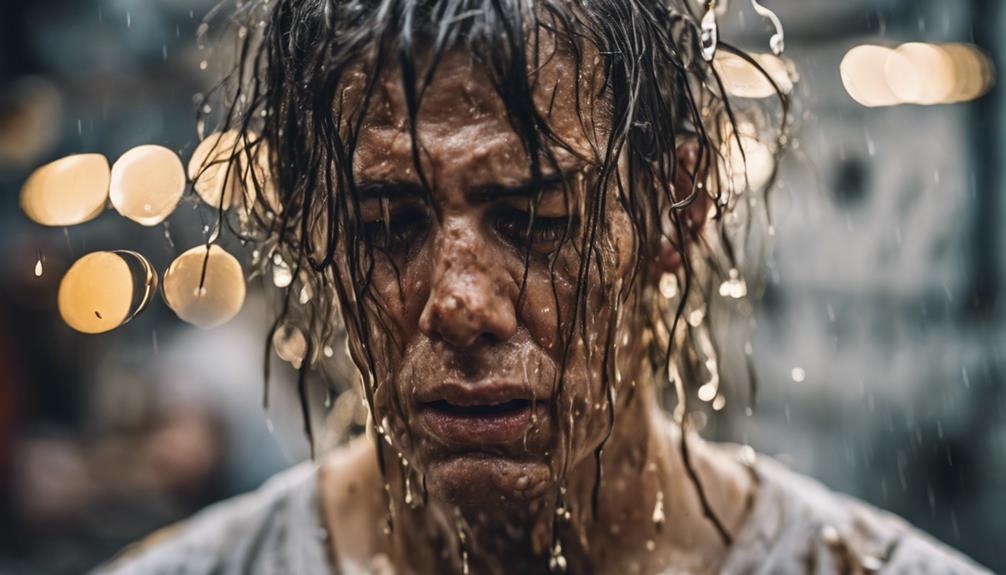 oiliness causing makeup smudging