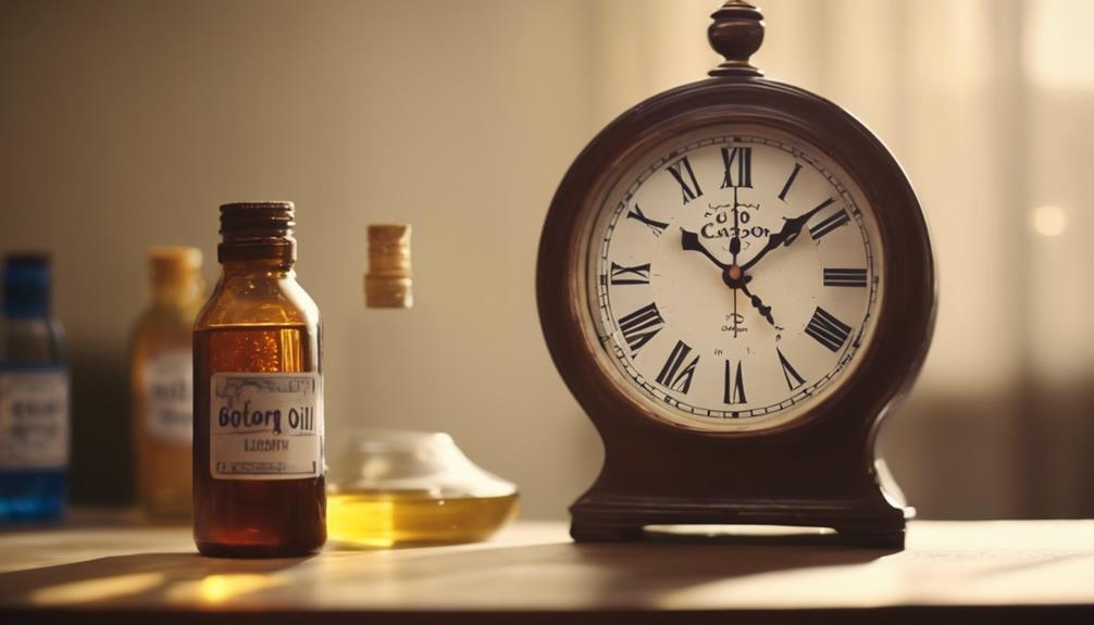 optimal castor oil timing