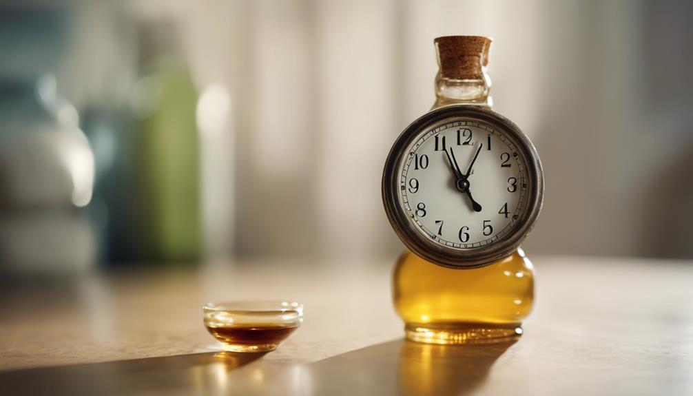 optimal castor oil timing
