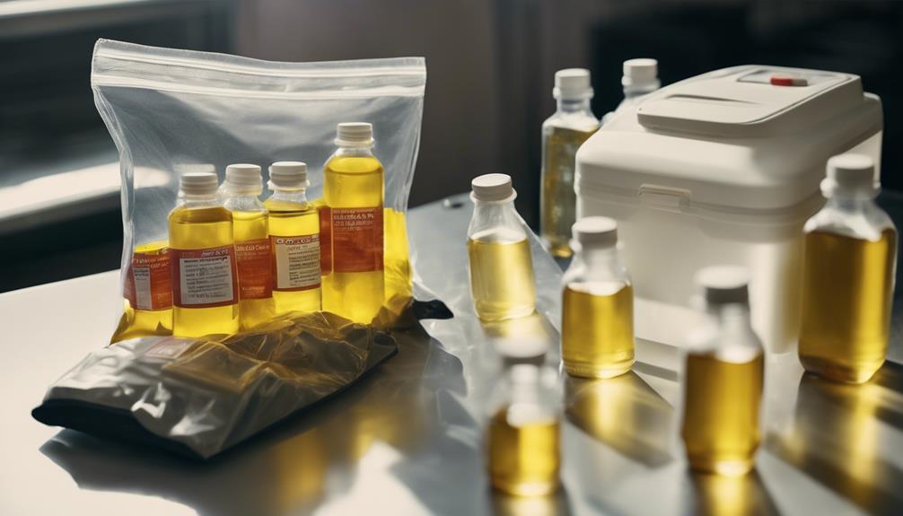 packing tips for castor oil