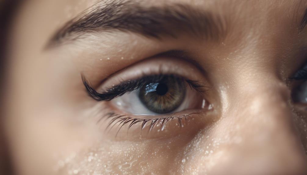 potential eyelash discoloration risk