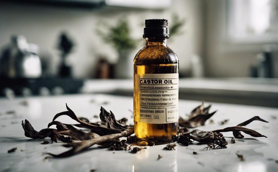potential risks of castor oil