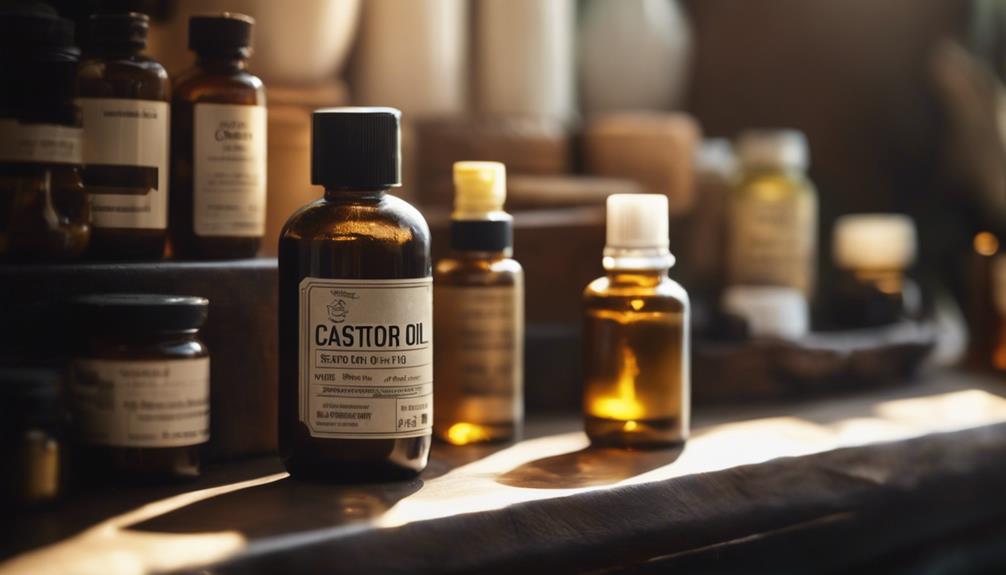 preserving castor oil plants