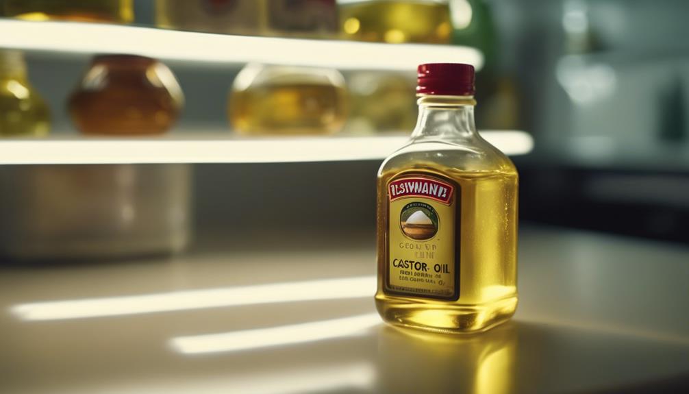 preserving castor oil s freshness