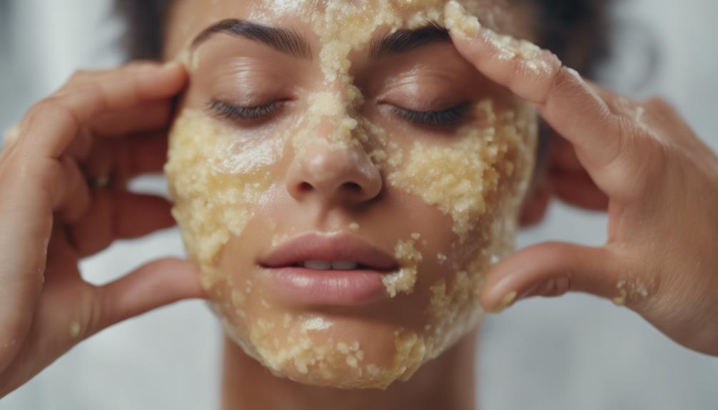 rejuvenating skin with exfoliation