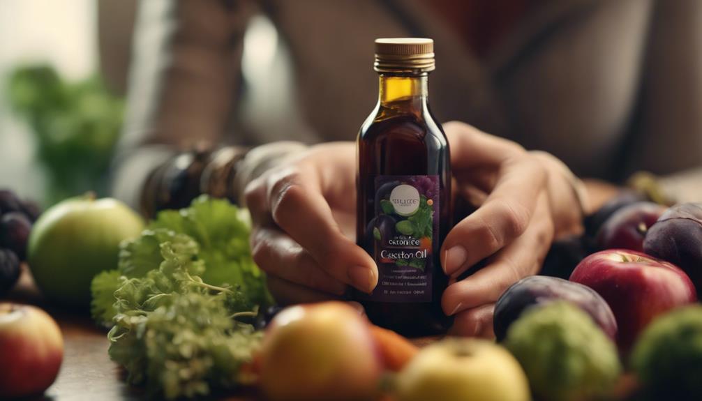 relief with castor oil