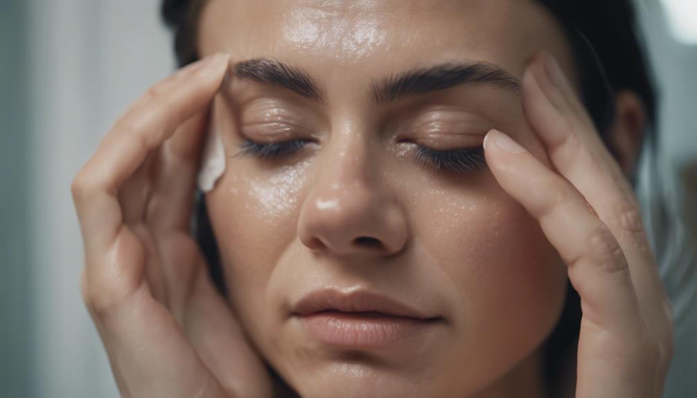 safely remove castor oil