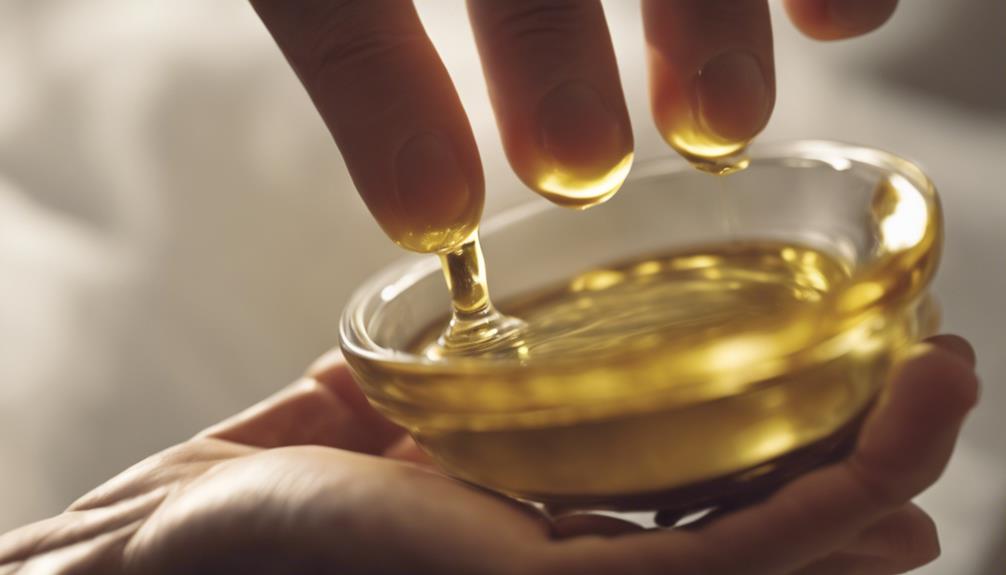 scalp massage with castor oil