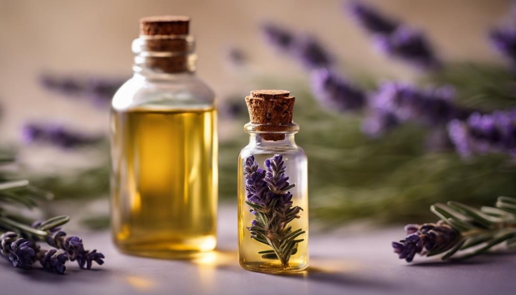 shiny hair with oils