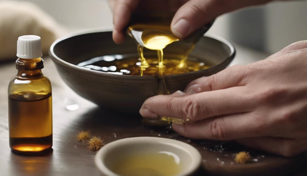 soothing castor oil remedy