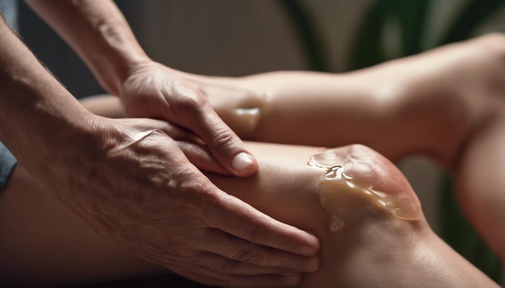 soothing joint massage oil