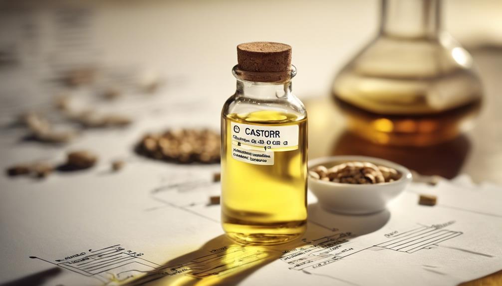 study castor oil components
