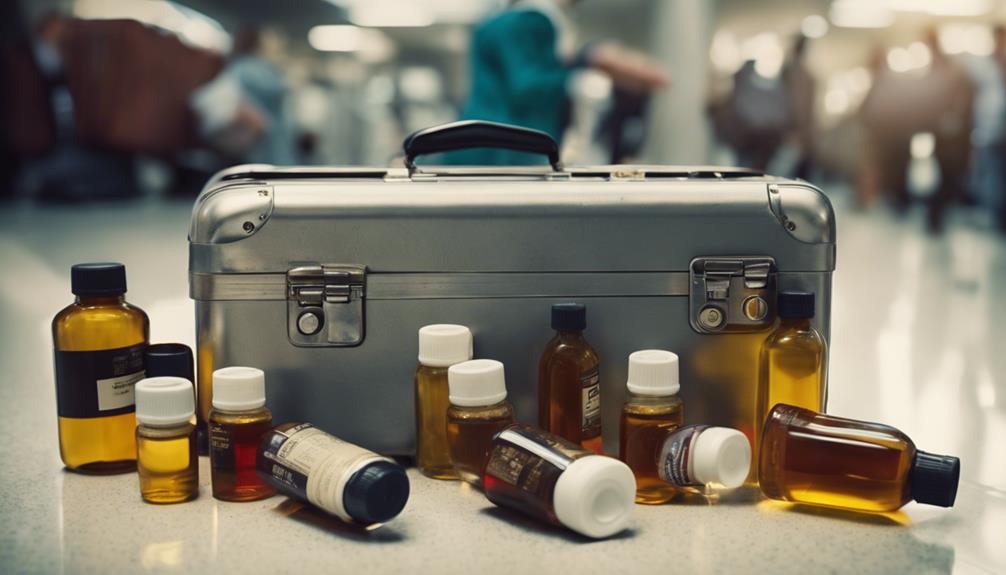 traveling with castor oil